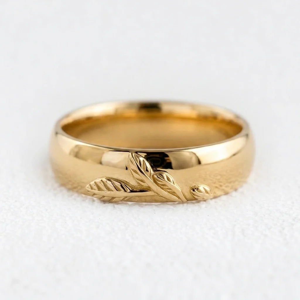 Marcus’s Vein | Artisan Men’s Wedding Band