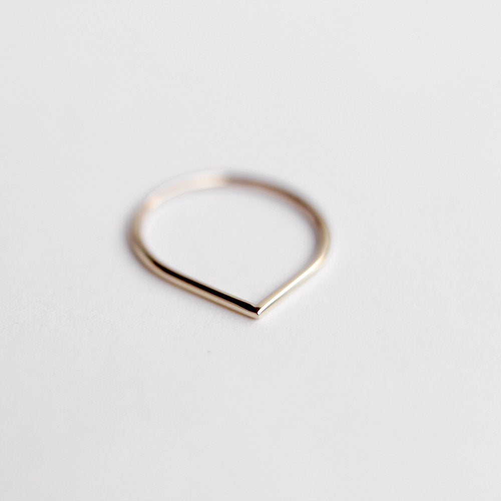 GOLD THORN RING