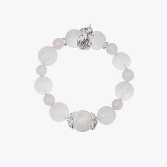 Nine-Tailed Sacred Fox 'A Zi' Huanli · Jade Bracelet Fairy Crystal Bracelet