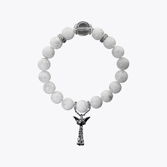 Snowbound Celestial Kitsune Crystal Bracelet