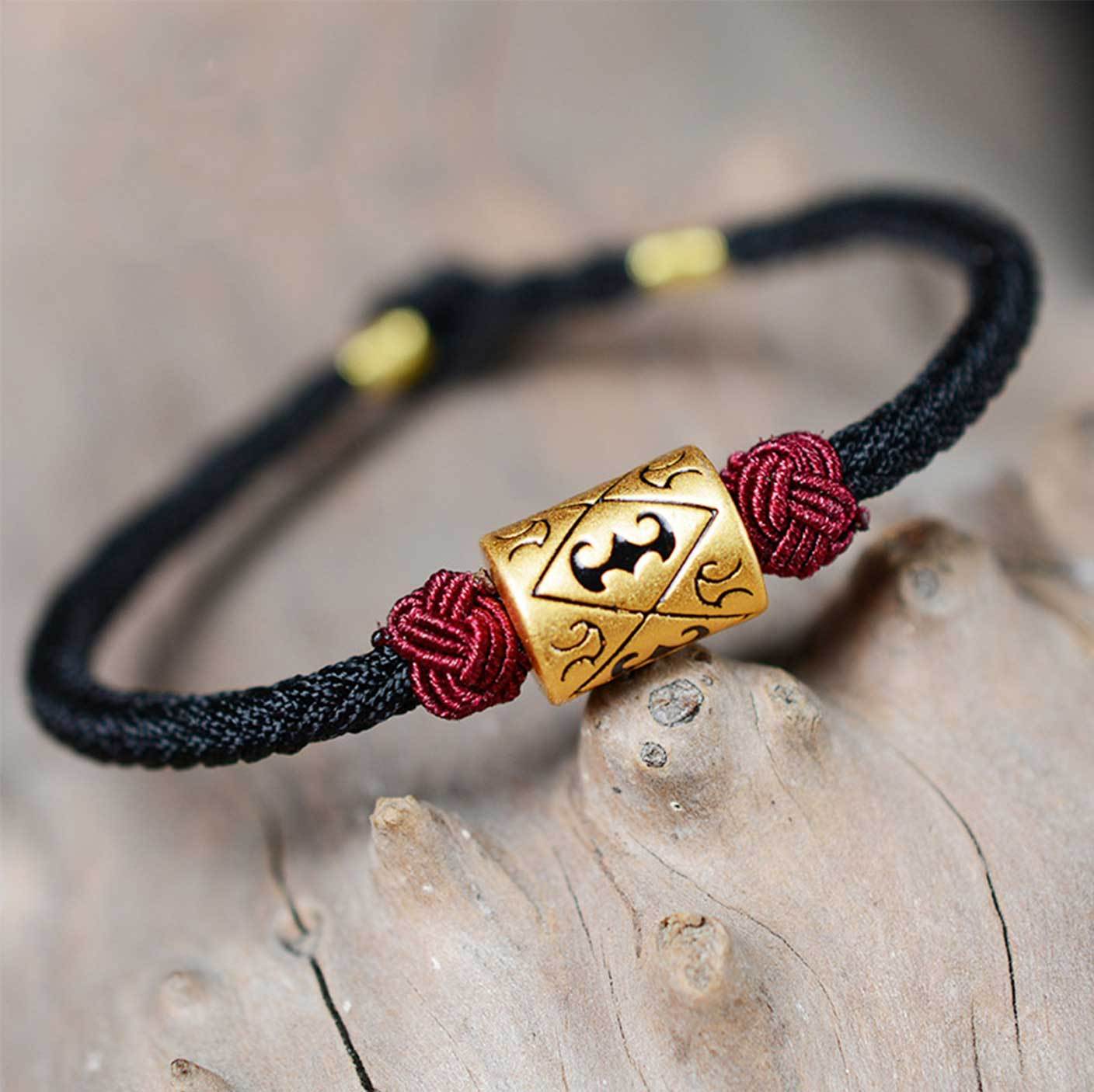 Handmade Red String Lucky Fortune Bracelet