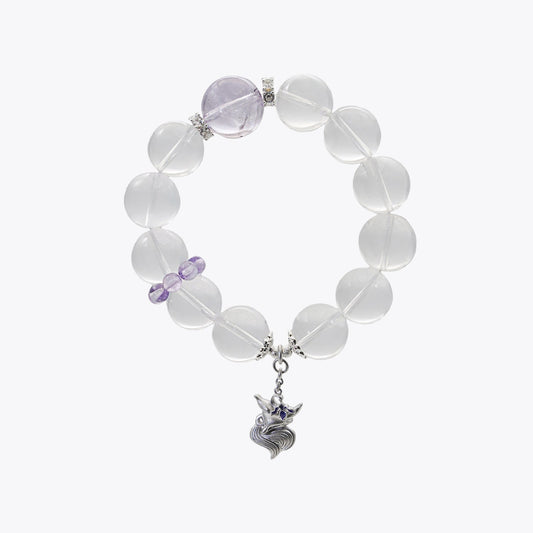 Nine-Tailed Fox & Iris · Crystal Clear Beauty Bracelet