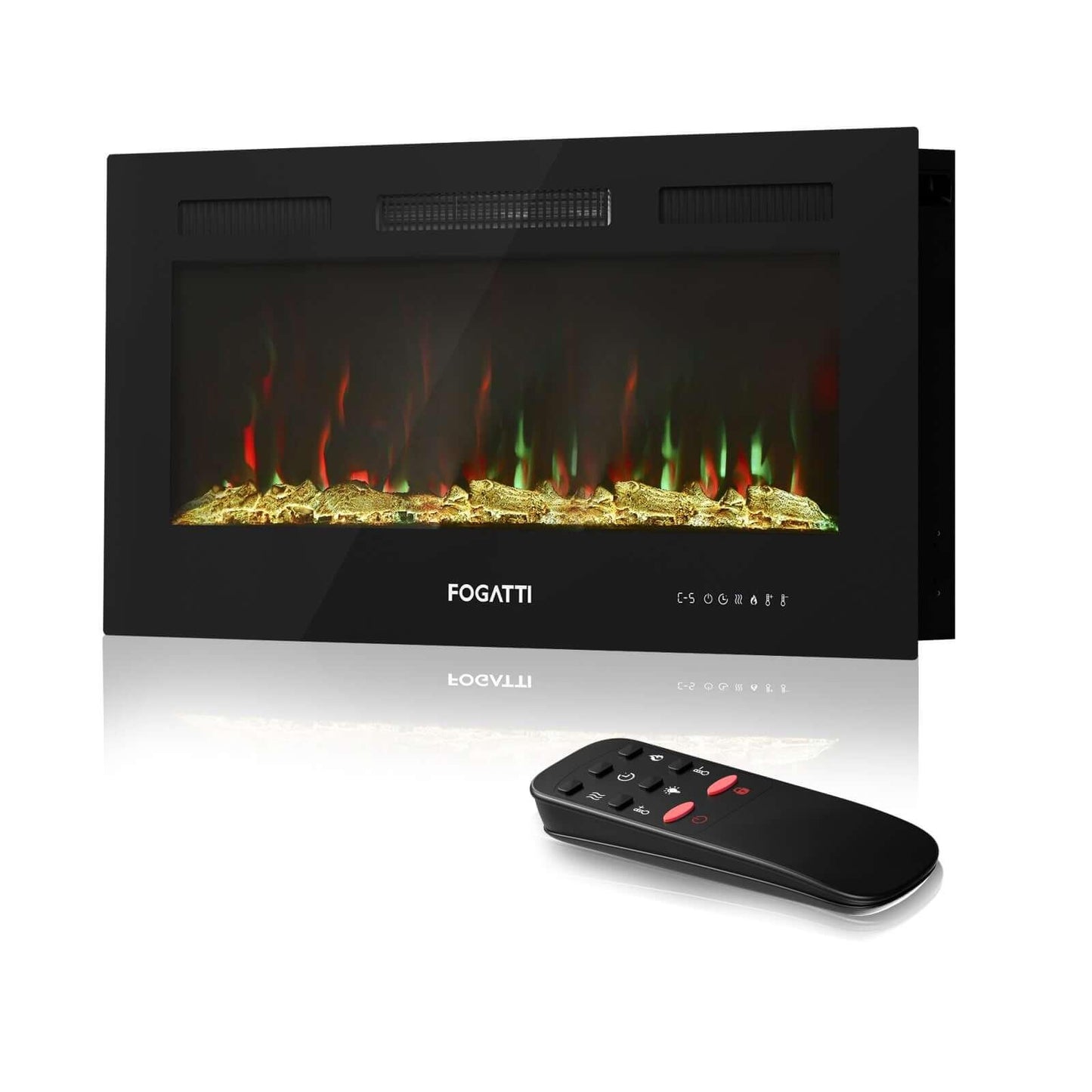 Fogatti 36 Inches RV Electric Fireplace for RV