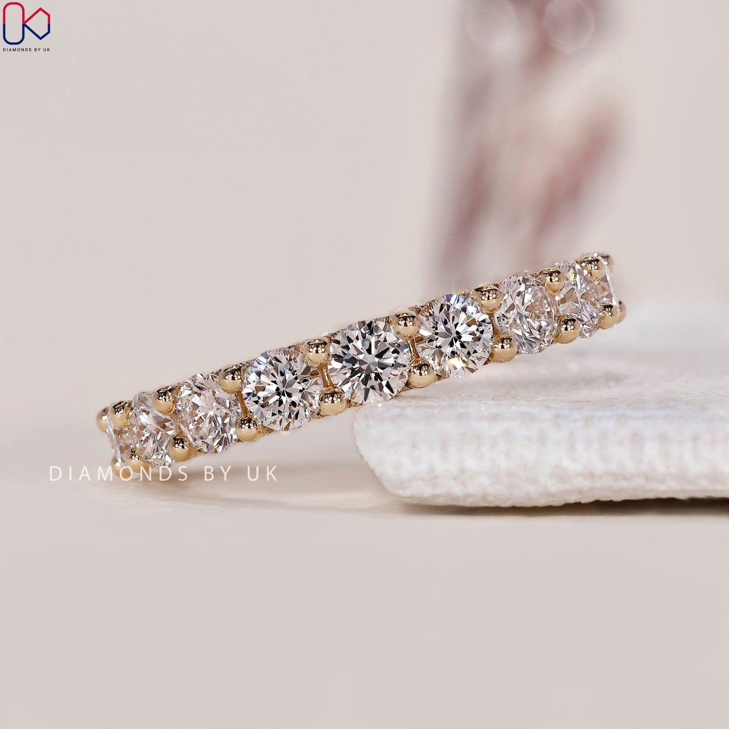 Full Diamond Eternity Band – Pave Setting
