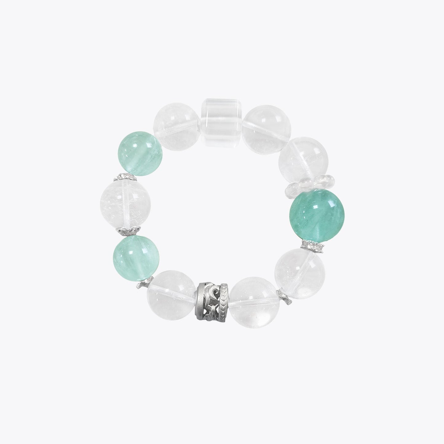 Celestial Fox Chasing Moon · Serene Joy Crystal Bracelet