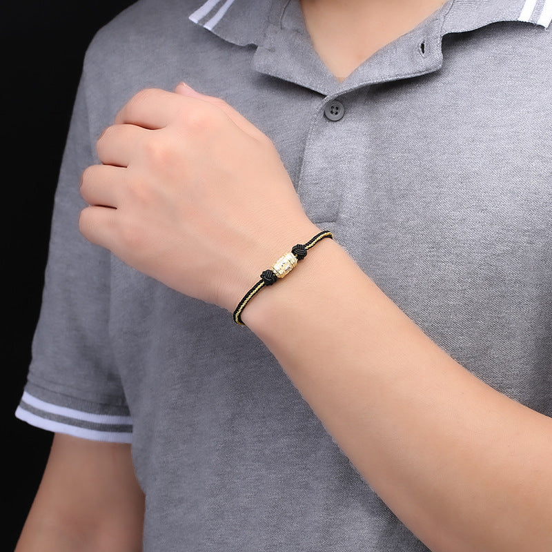 Lucky Red String Bracelet from Tibet