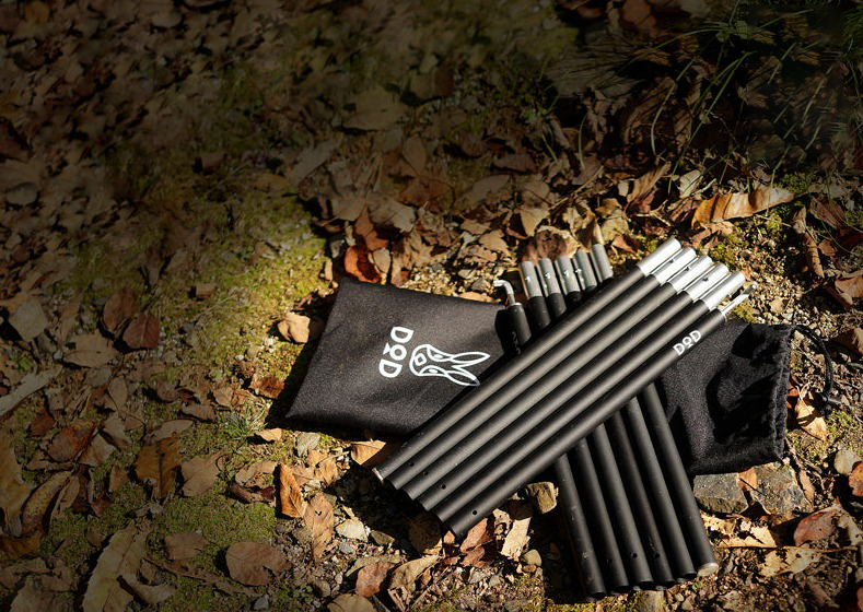 Compact Tarp Poles