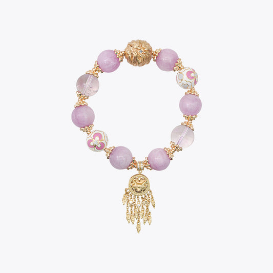 Golden Fox Dreamweaver - Lotus Spirit Bracelet