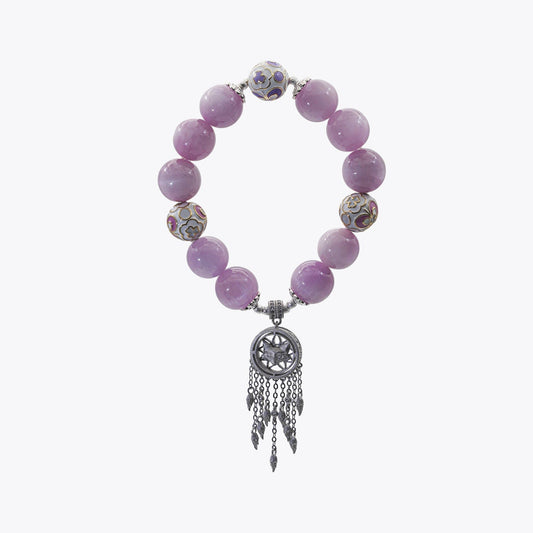 Nine-Tailed Dreamcatcher · Enchanting Gem Crystal Bracelet
