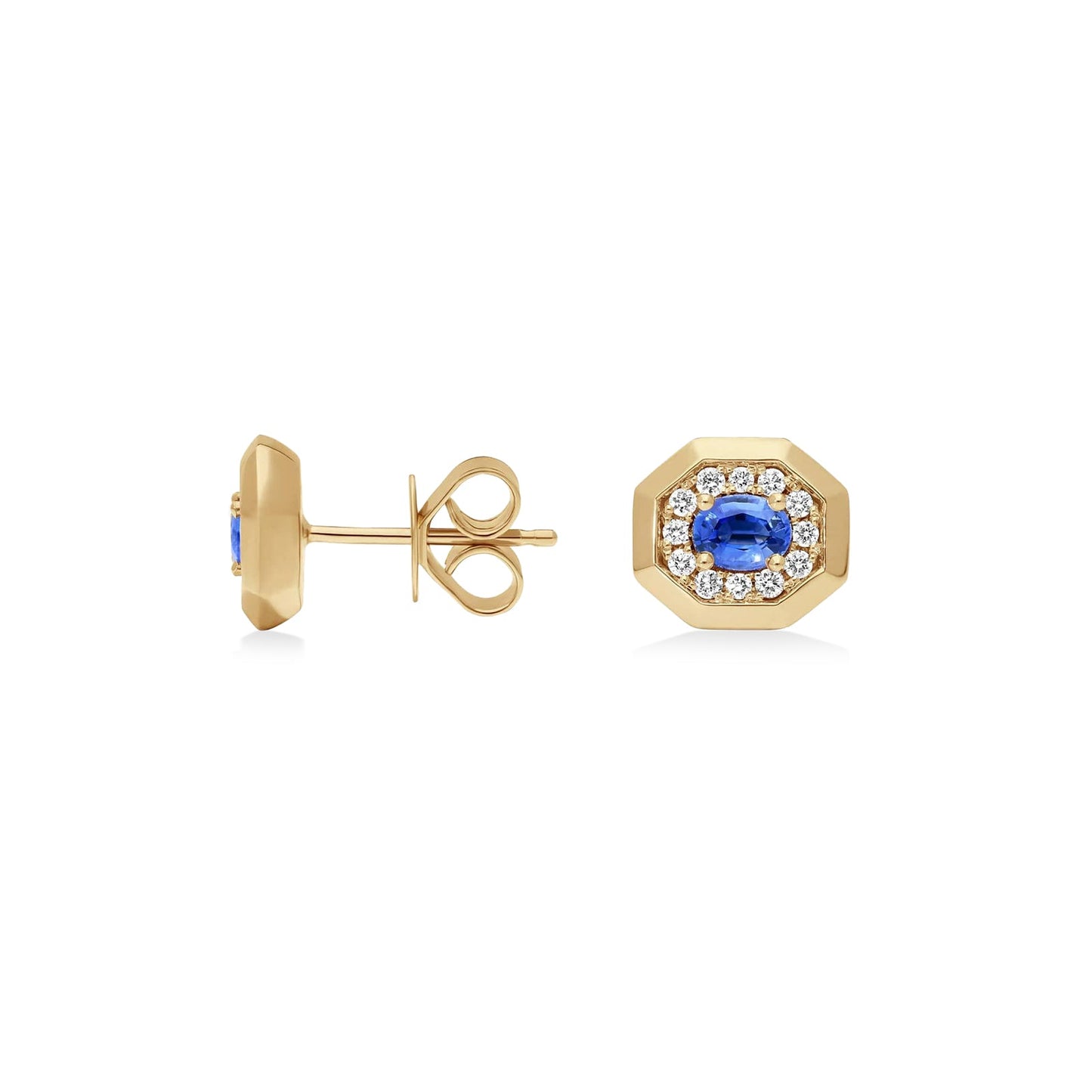 Blue Sapphire Earrings