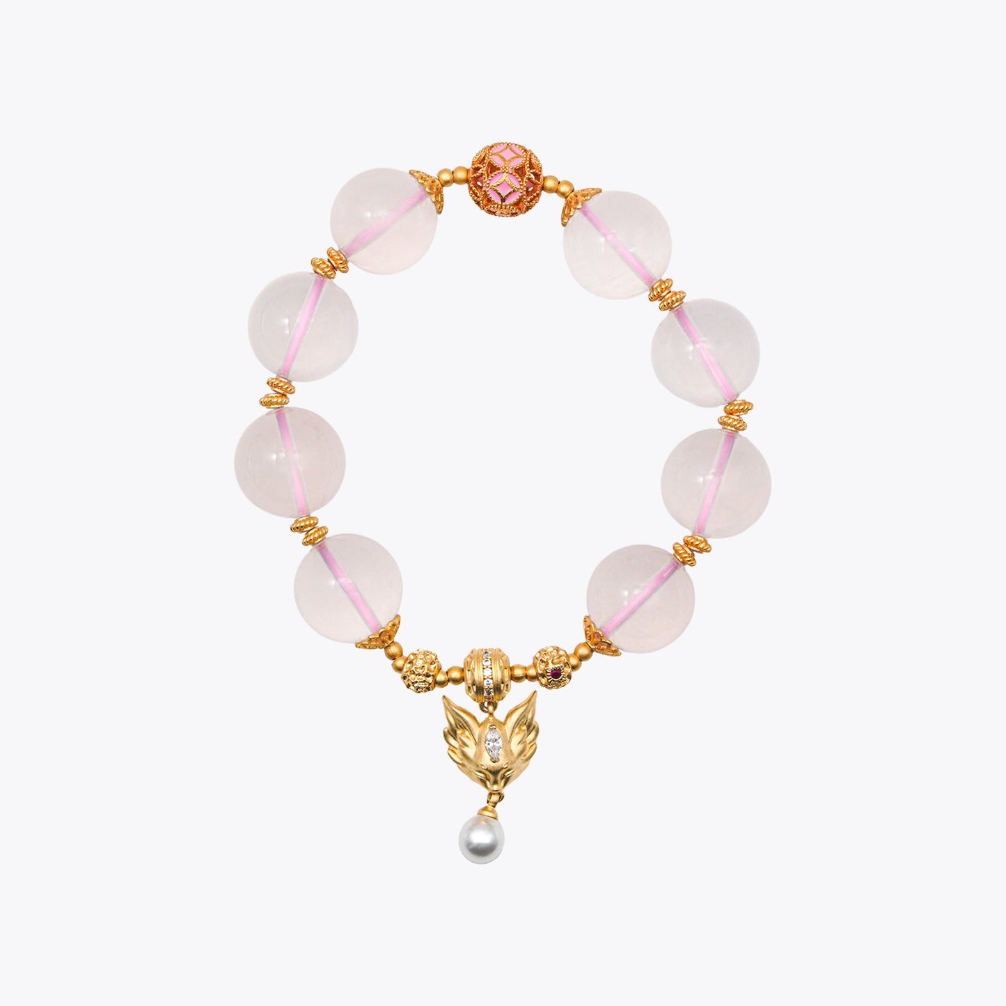 Jade Palace Maiden Lucky Crystal Bracelet