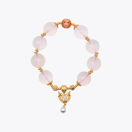 Jade Palace Maiden Lucky Crystal Bracelet