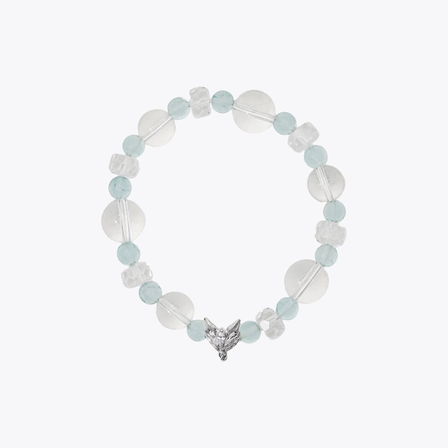 Nine-Tailed Fox · Blue Shadow Crystal Bracelet
