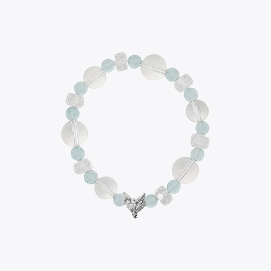 Nine-Tailed Fox · Blue Shadow Crystal Bracelet