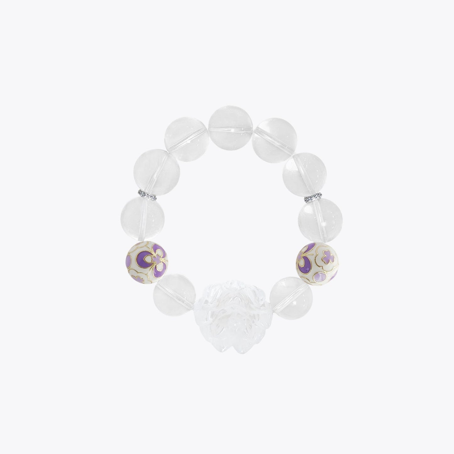 Nine-Tailed Lotus · A Wisp of Scent Crystal Bracelet