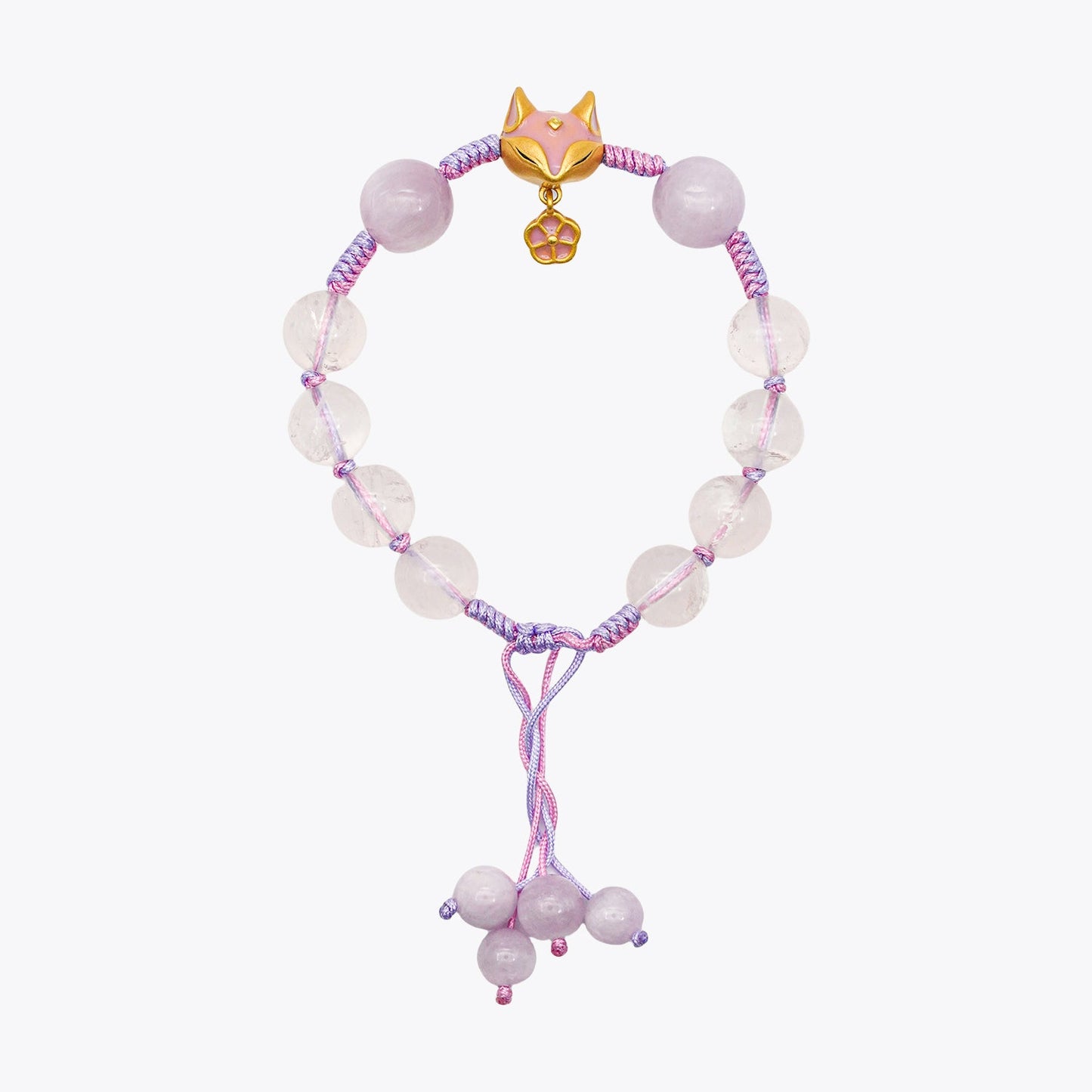 Amethyst Blossom Fortune Shift Crystal Bracelet
