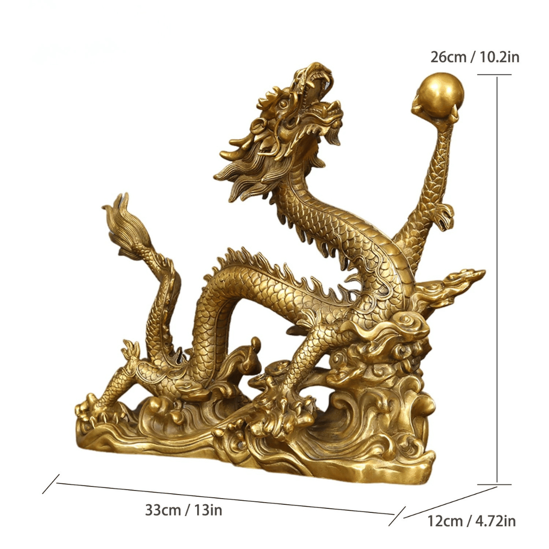 THE ASCENDANT | Traditional Bronze Imperial Dragon