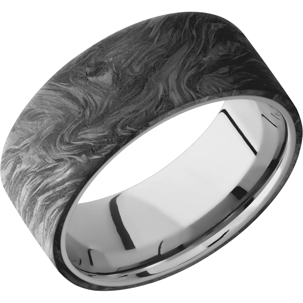 Forged Carbon Fiber + None Finish + Titanium
