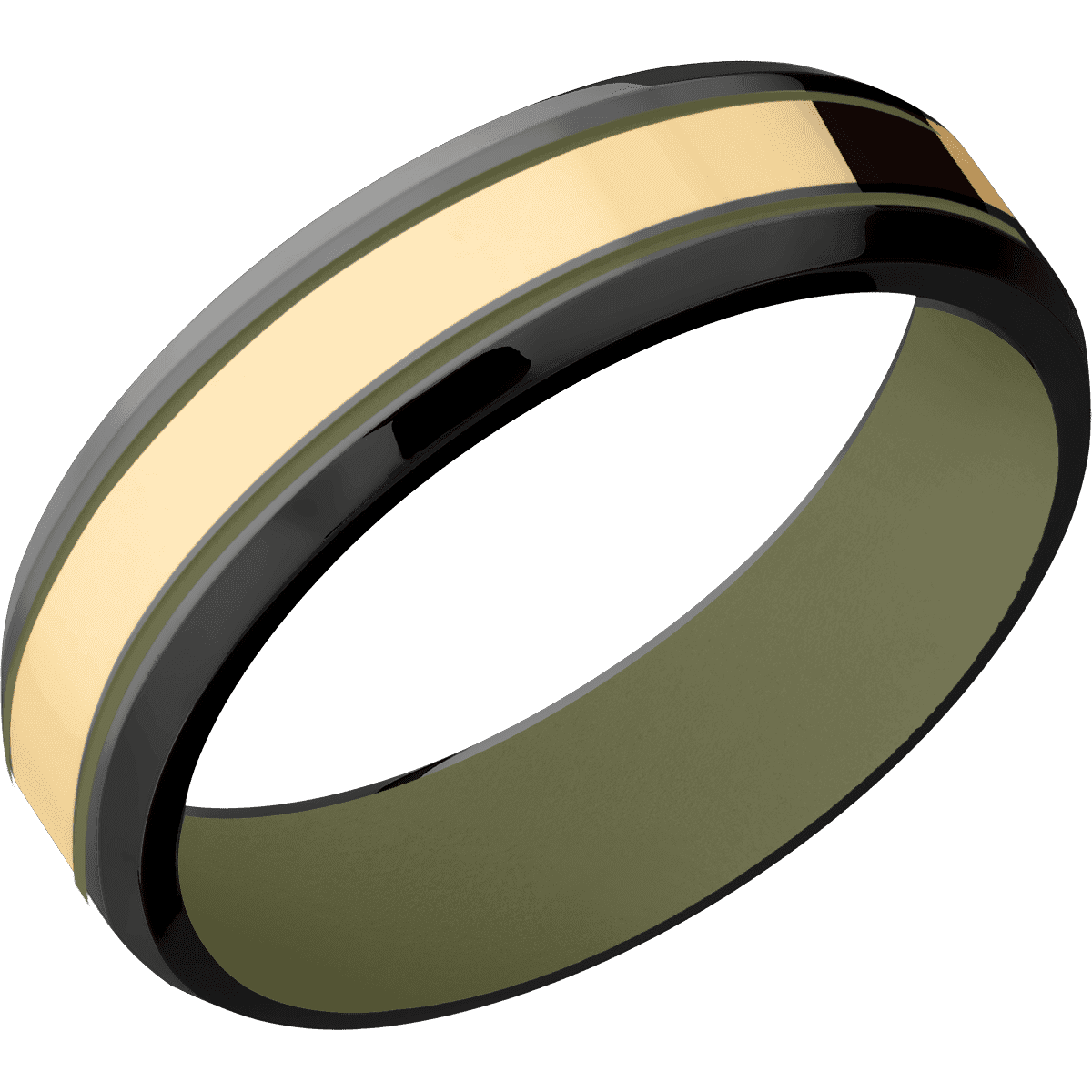 Zirconium + Polish , Polish Finish + Vintage Green