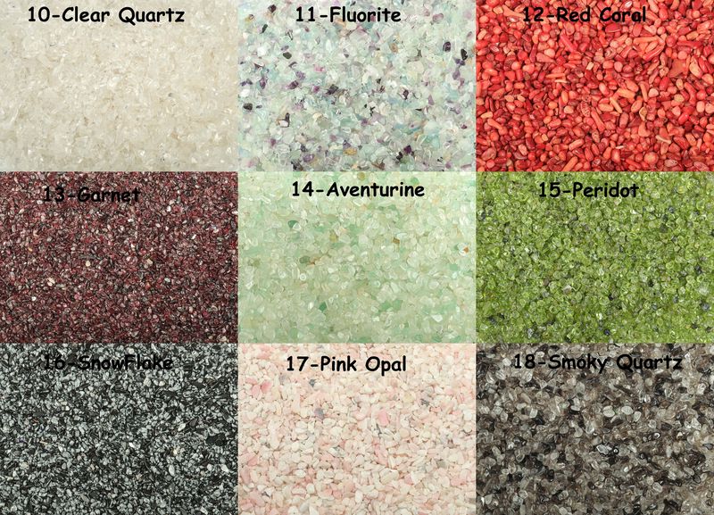 Crystal Chips – Crystal Semi Tumbled Chips - Bulk Crystal - 2-6mm - MIX