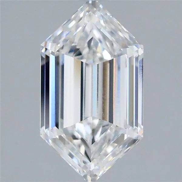 2.01ct Hexagonal Lab Grown Diamond (Colour E, Clarity VVS2, IGI Certified)