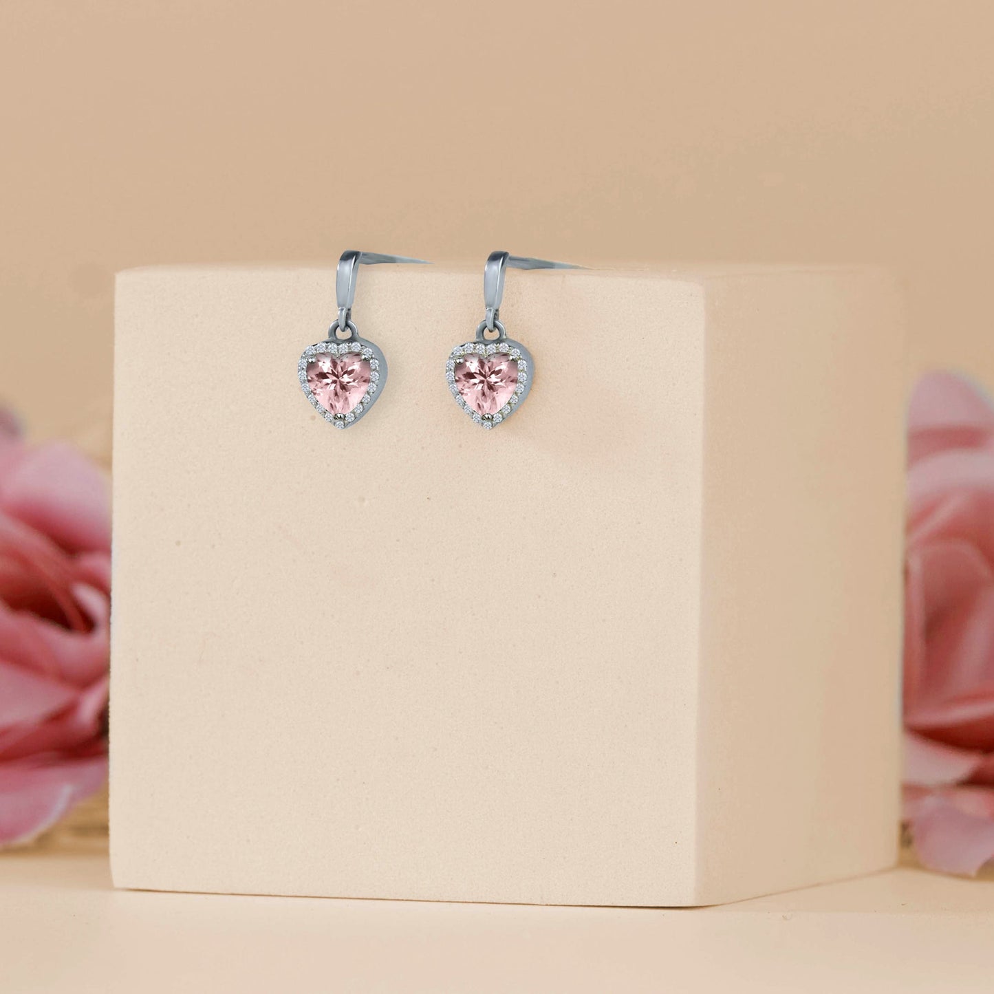 Forever Heart 1.25 Carat Birthstone Earrings