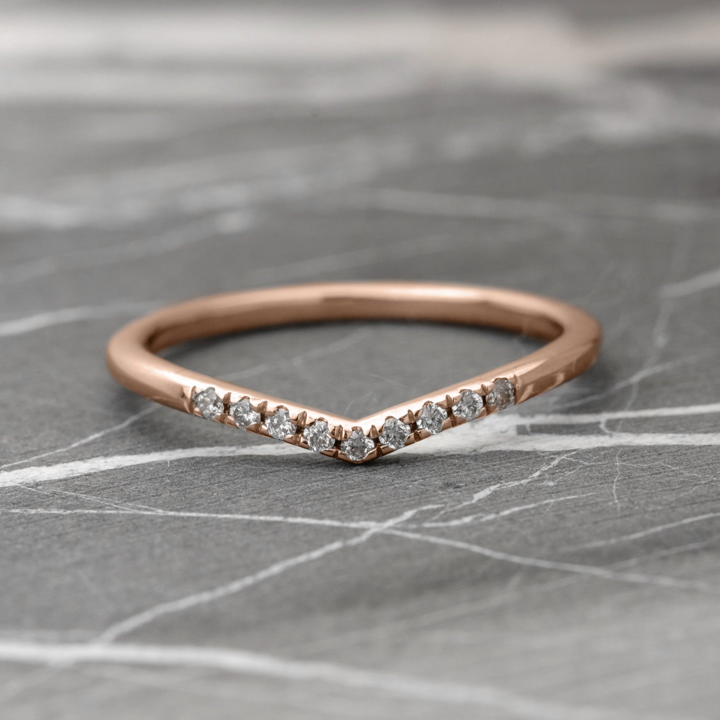 Vivian Wedding Ring, 9 Diamond