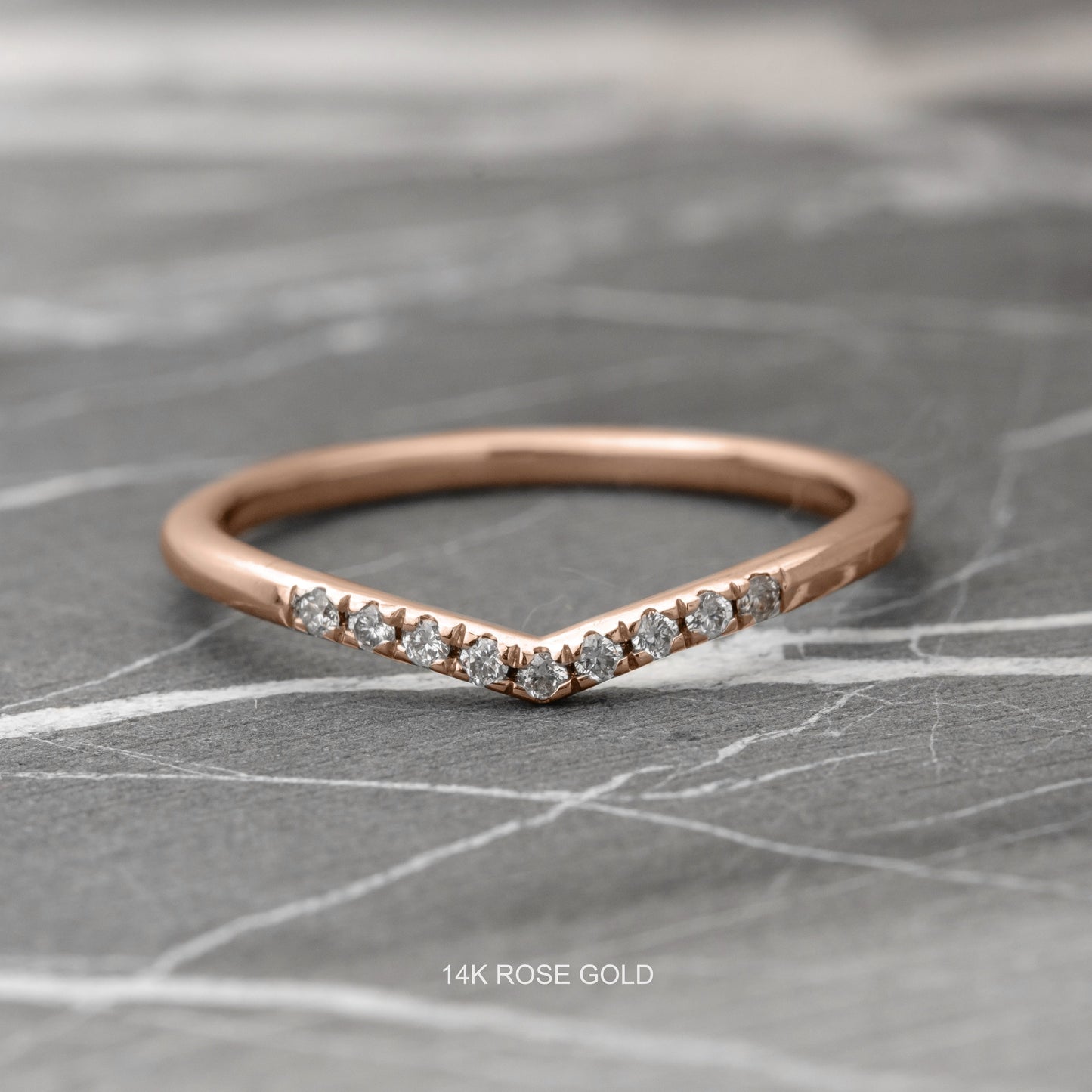 Vivian Wedding Ring, 9 Diamond