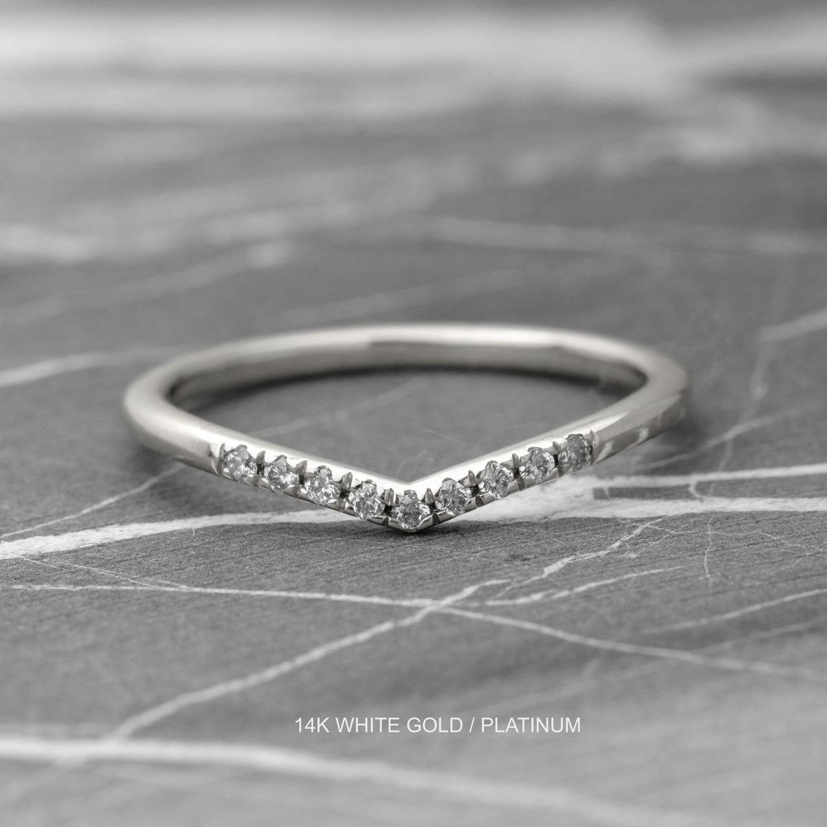 Vivian Wedding Ring, 9 Diamond