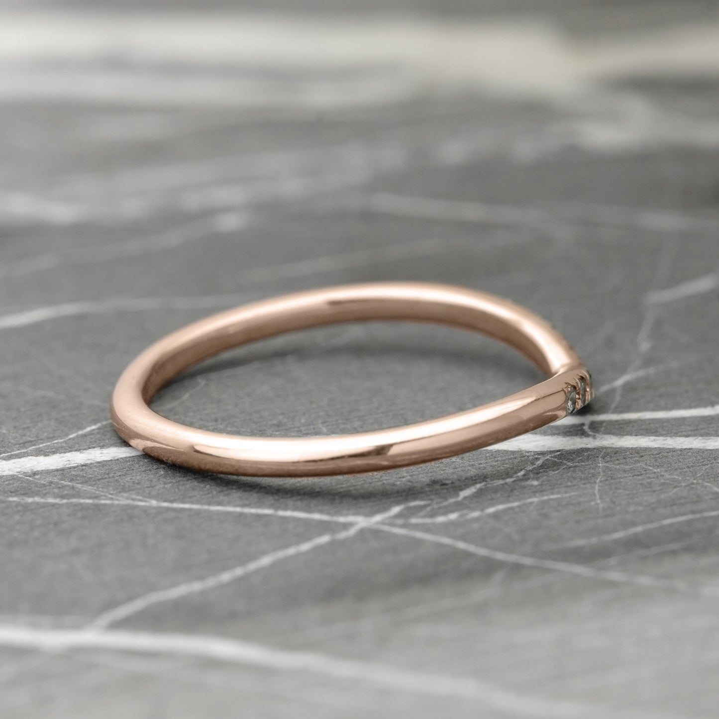 Vivian Wedding Ring, 9 Diamond