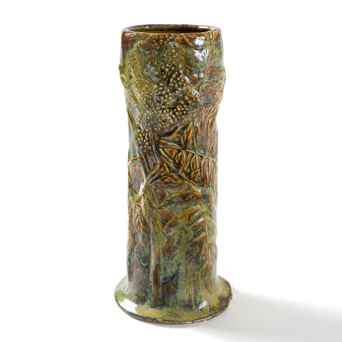 Edith Lautrup for Tiffany Studios New York "Sumac" Pottery Vase