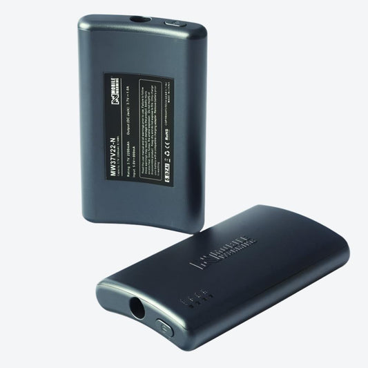 3.7v Powersheer™ Micro Sock Batteries and Cable 2 Pack