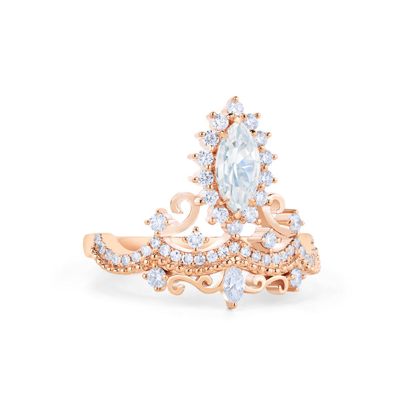 [Versailles] Le Chateau Marquise Engagement Ring in Diamond / Moissanite