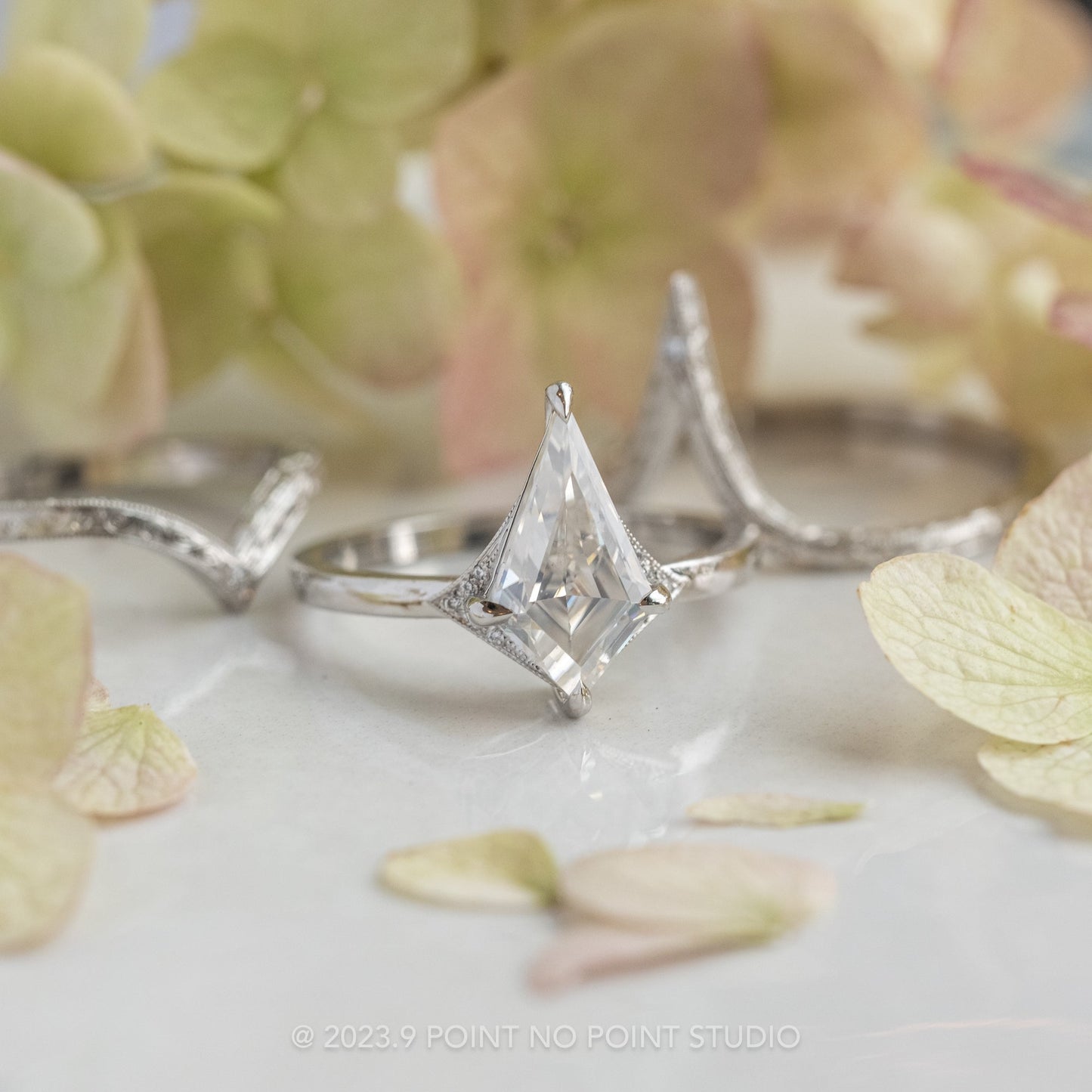 Kite Lab Diamond Engagement Ring, Aela Setting
