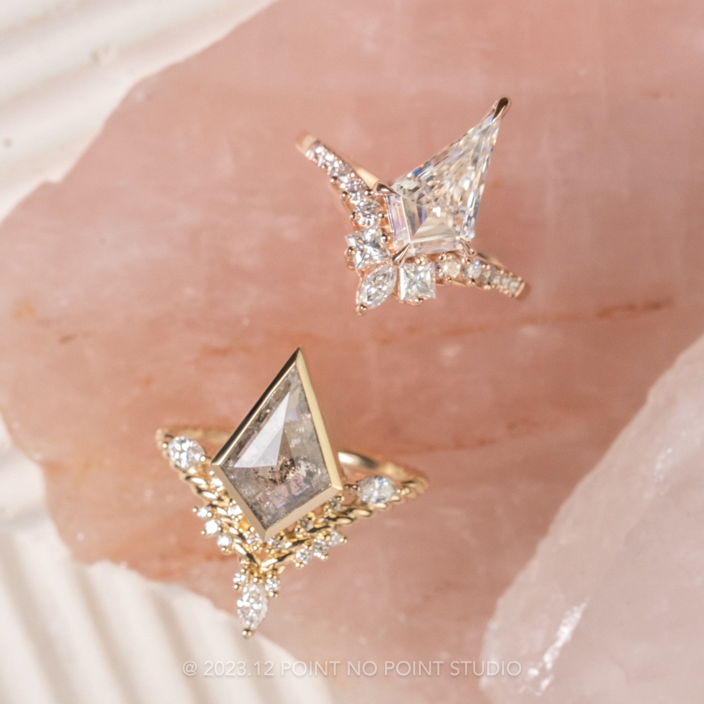 Kite Lab Diamond Engagement Ring, Willa Setting