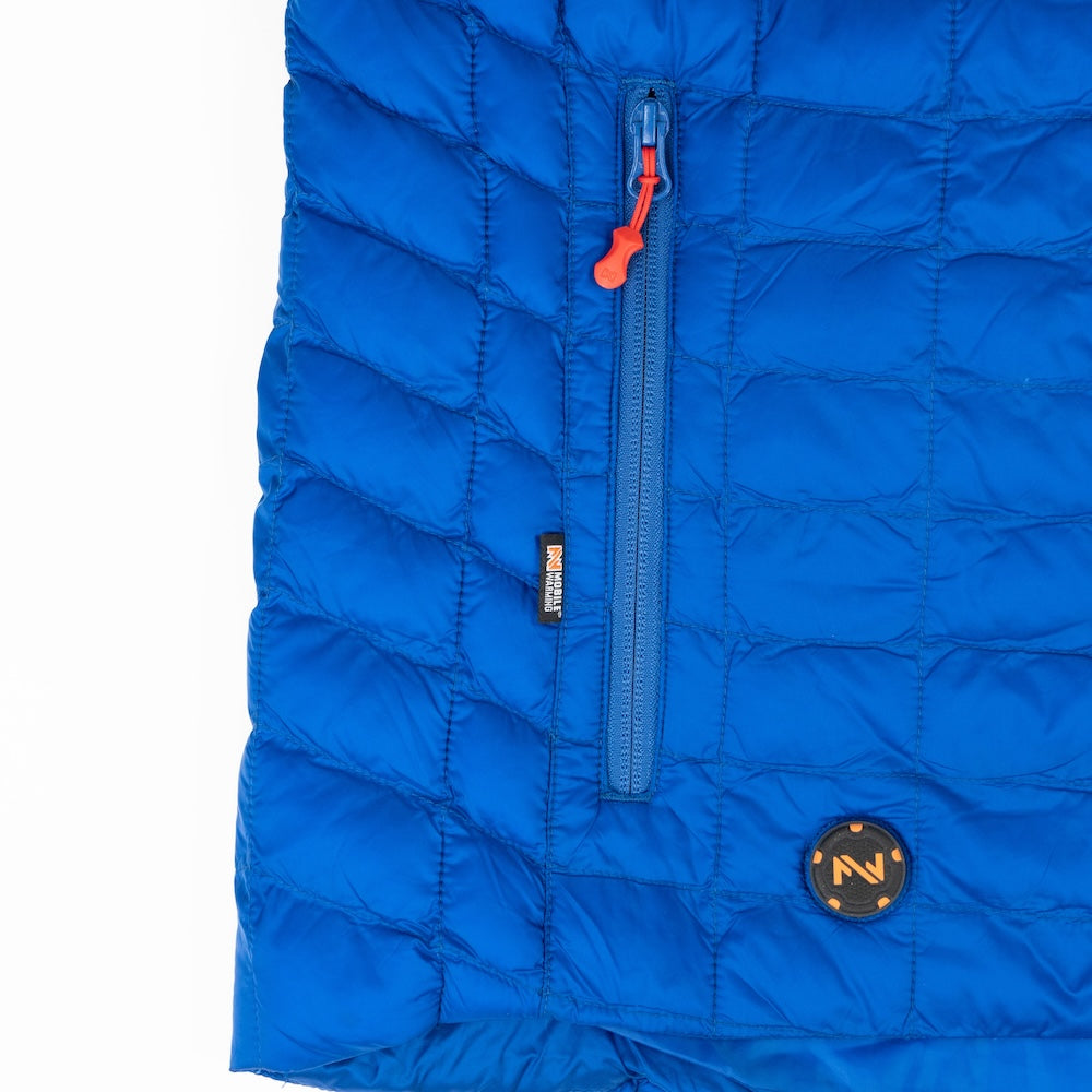 Backcountry Men's Heated Vest Buffalo Blue