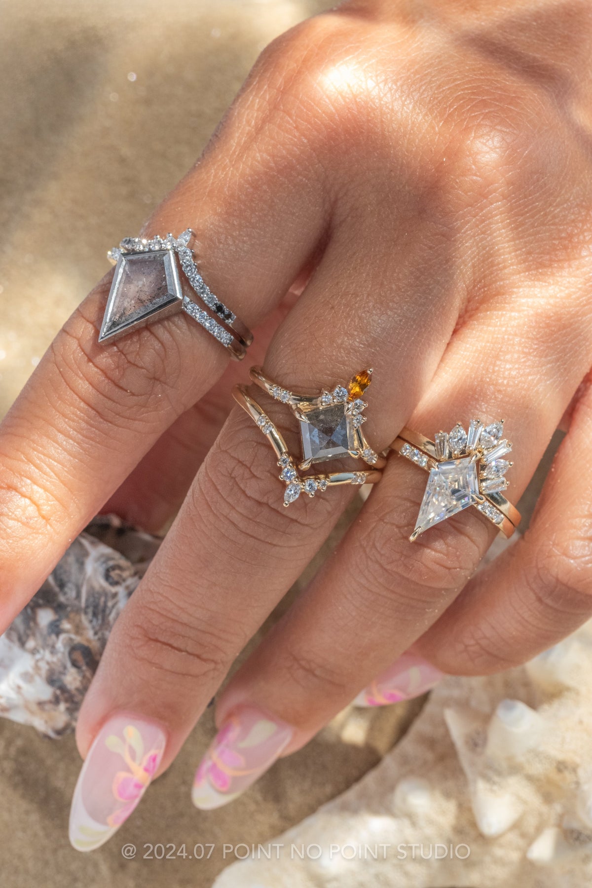 Kite Lab Diamond Engagement Ring, Jules Setting
