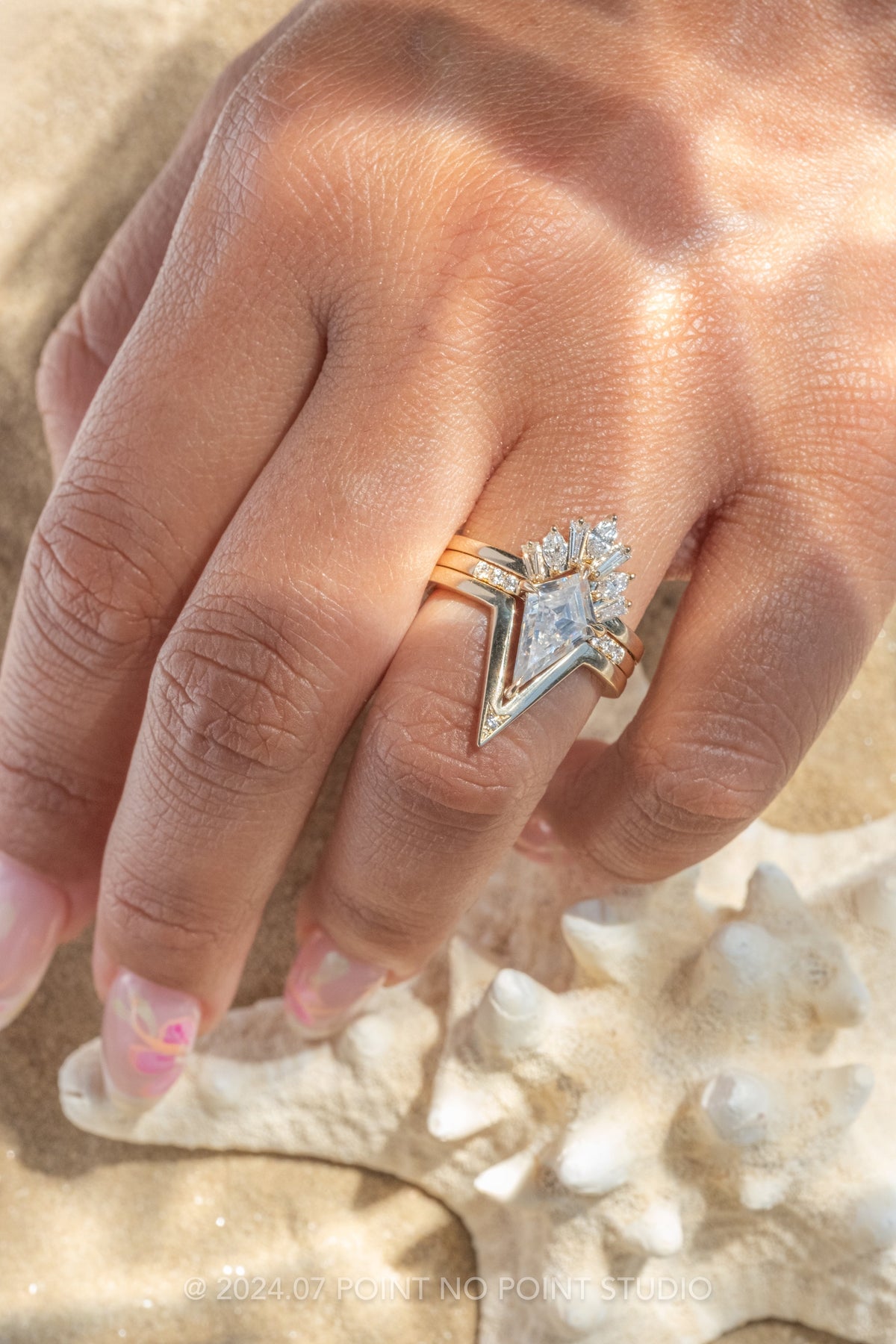 Kite Lab Diamond Engagement Ring, Jules Setting