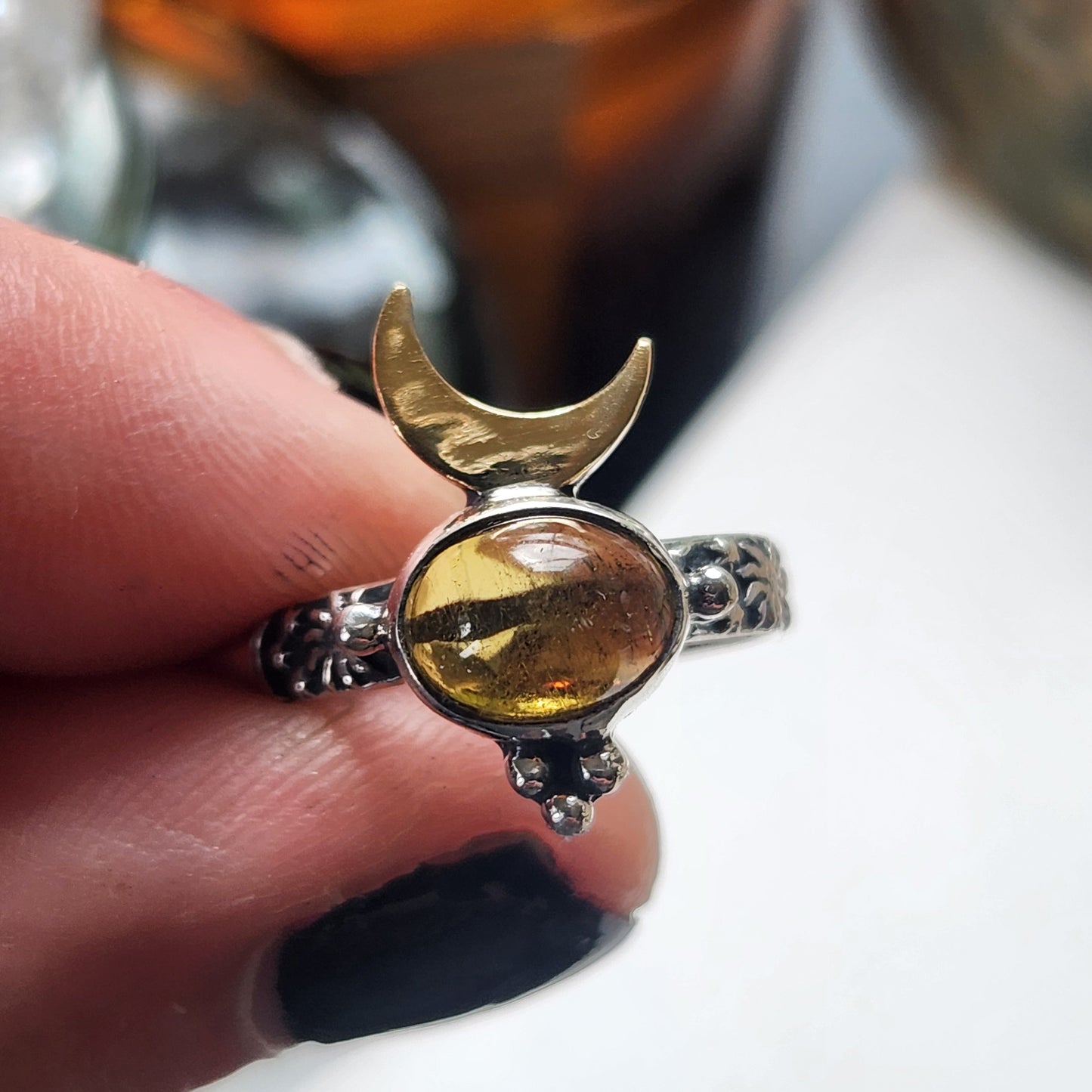 Size 9.75, Golden Light Tourmaline