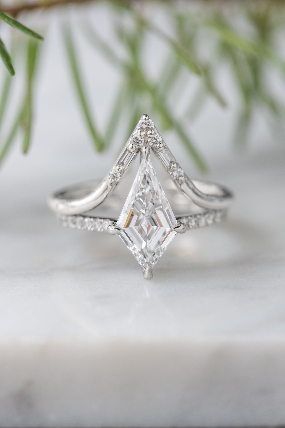 Kite Lab Diamond Engagement Ring, Lulu Setting