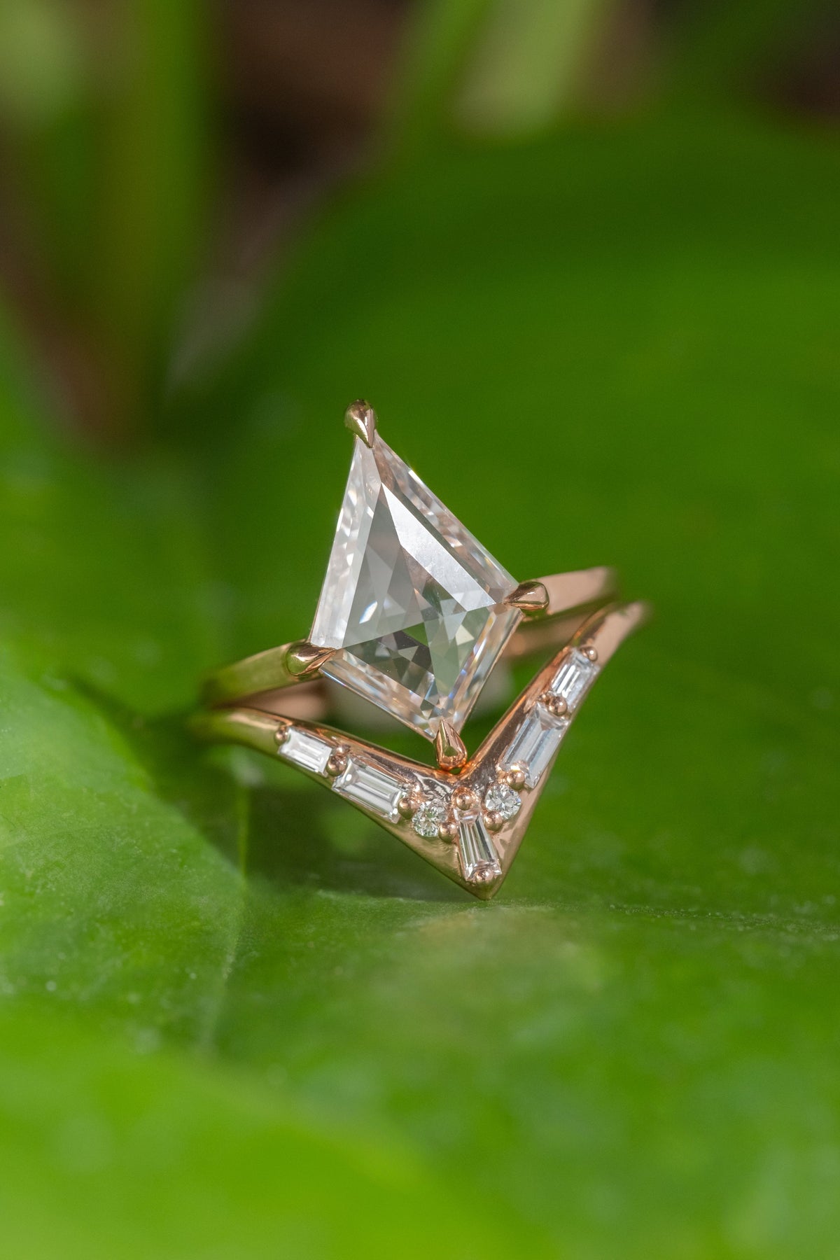 Kite Lab Diamond Engagement Ring, Jane Setting