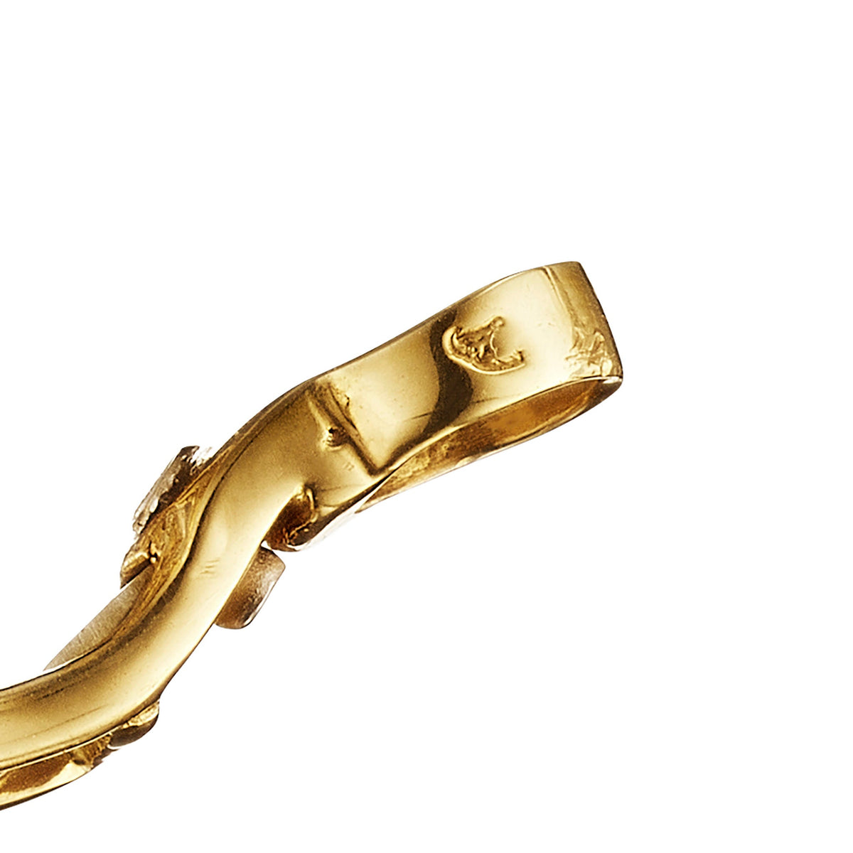 Cartier Paris Tiger Stripe Hoop Earrings