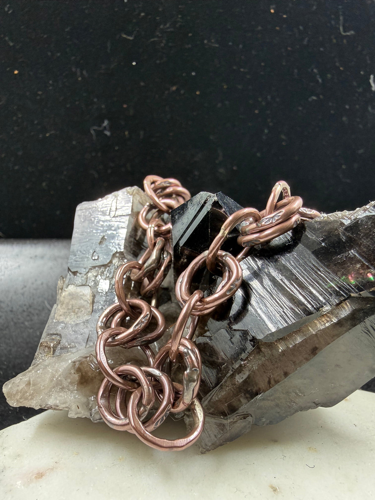 Bound to You Copper Choker Necklace
