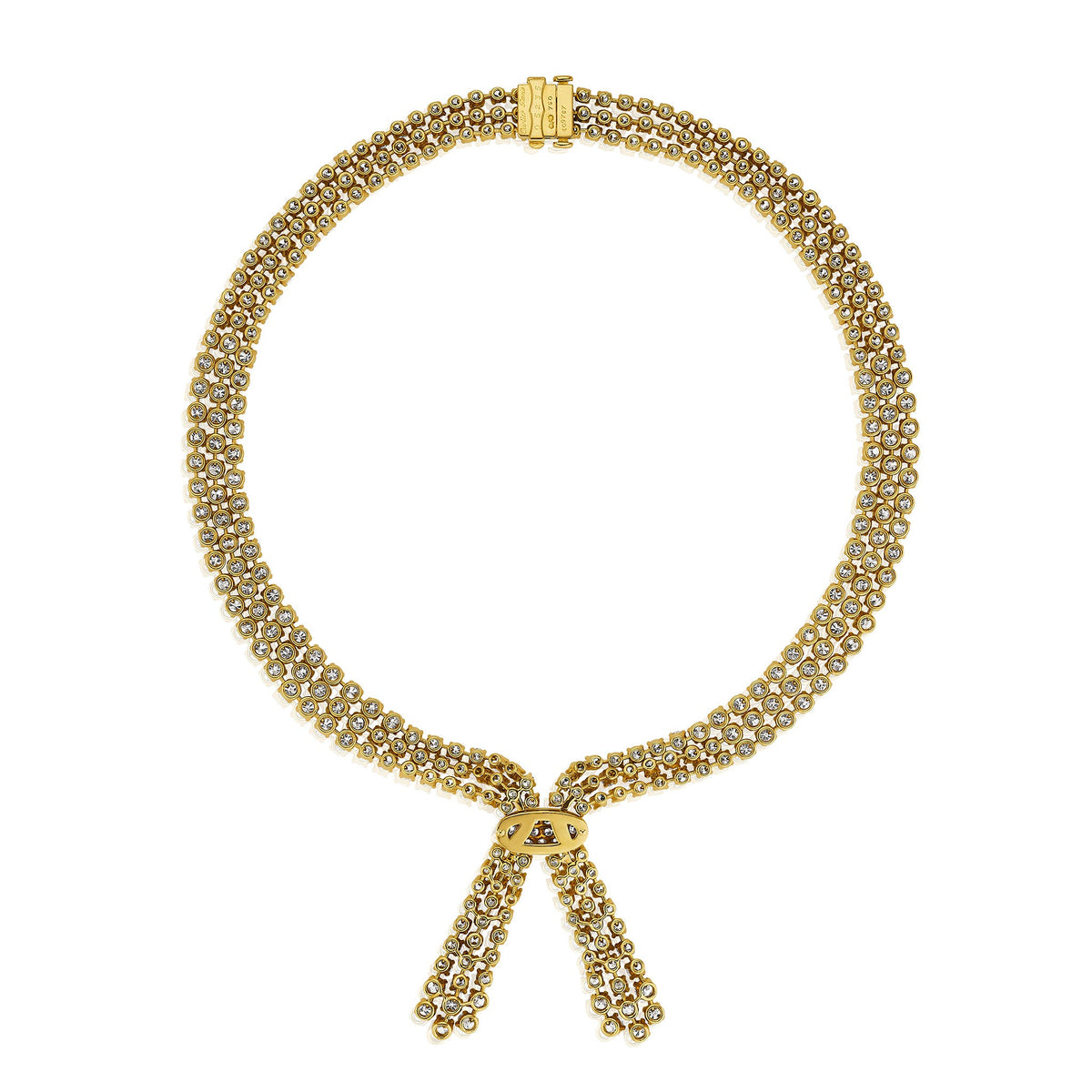 Cartier Paris Diamond Tassel Necklace