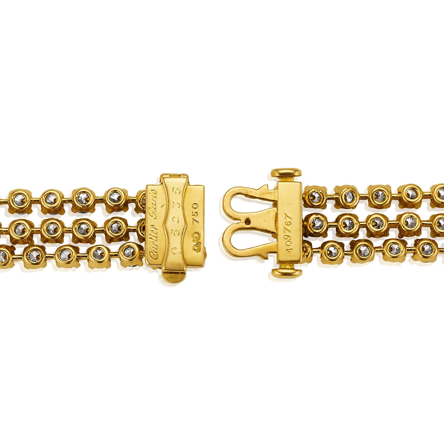 Cartier Paris Diamond Tassel Necklace
