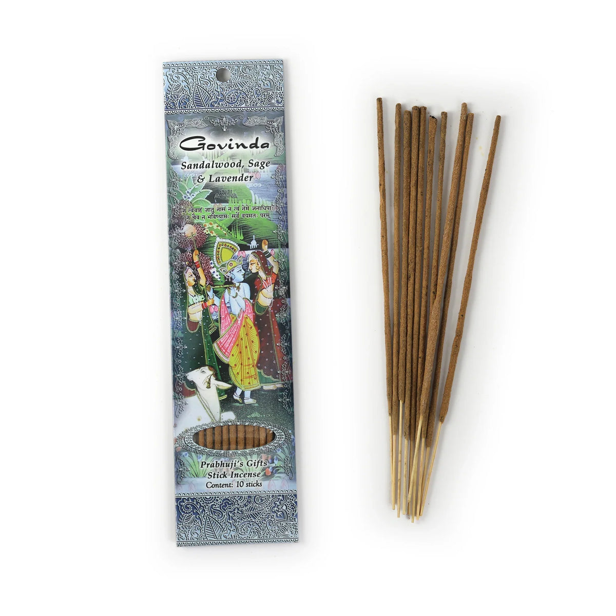 Govinda (Sandwood, Sage and Lavender) Incense
