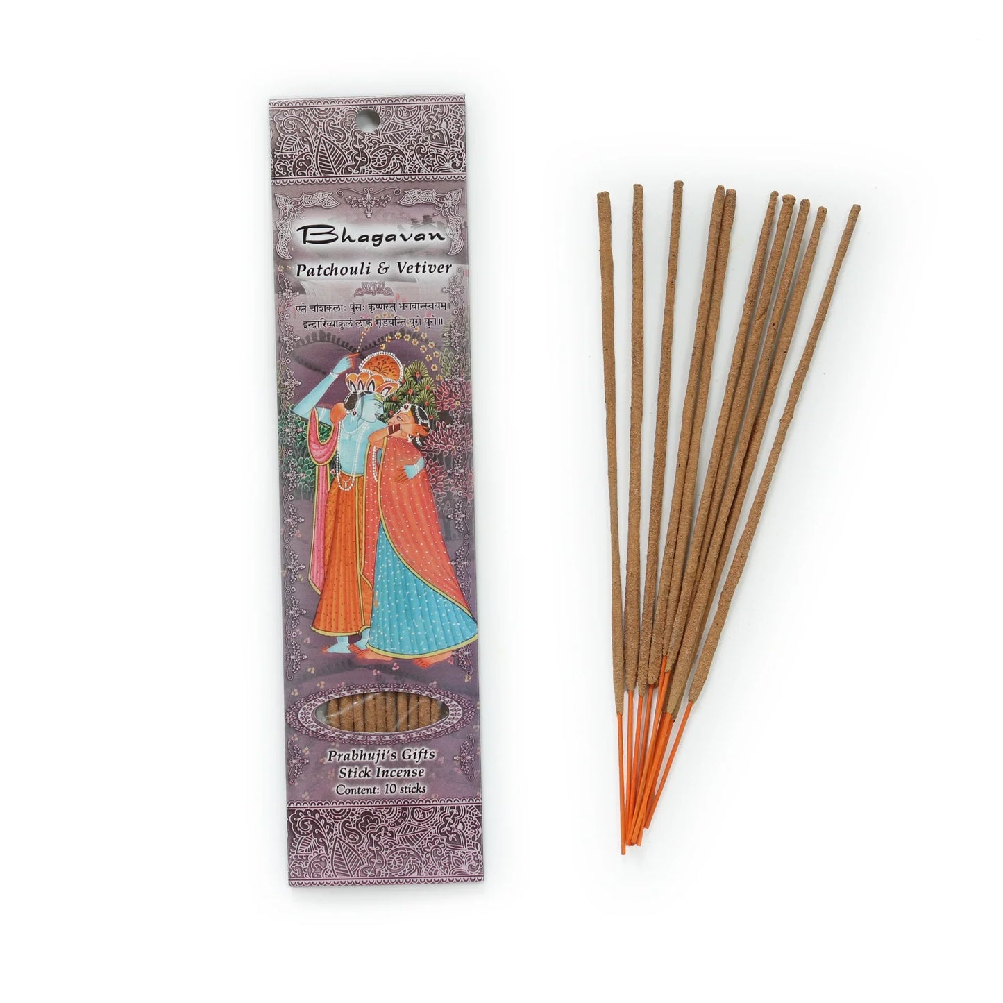 Bhagavan (Patchouli and Vetiver) Incense
