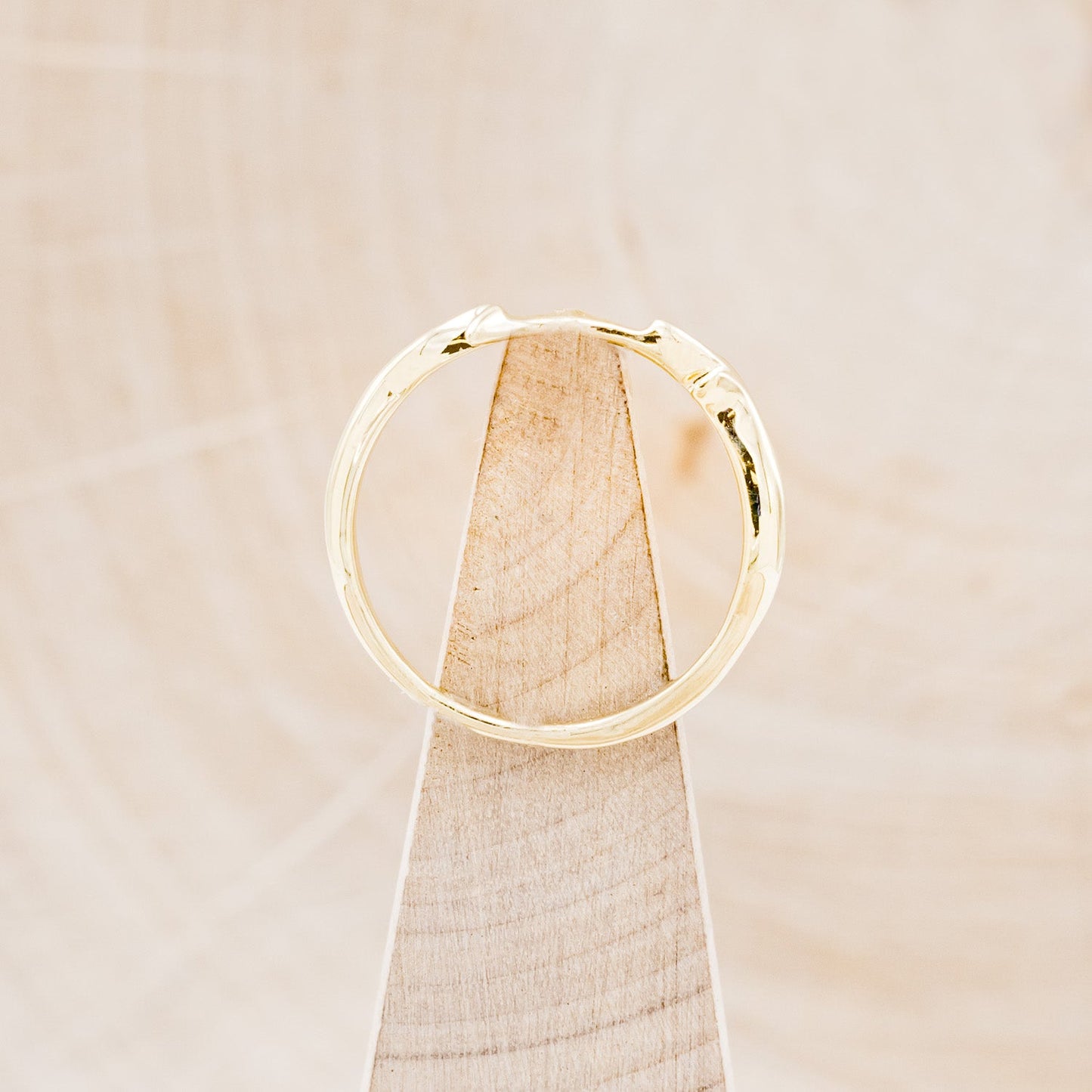"Artemis" - Spiny Turquoise Engagement Ring With An Antler-Style Stacking Band