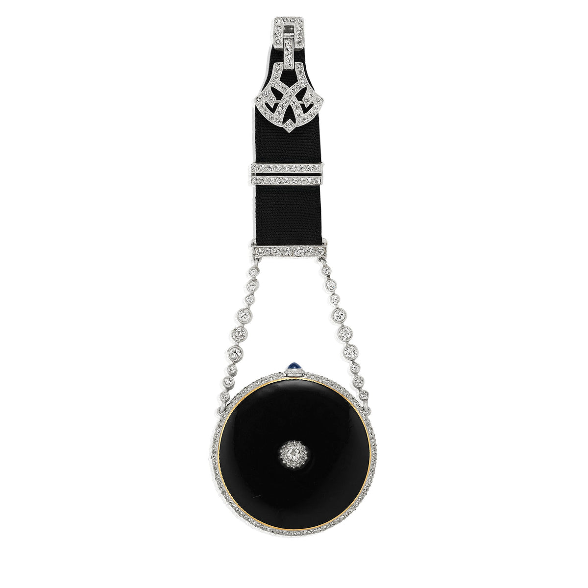 Cartier Paris Belle Époque Lapel Watch