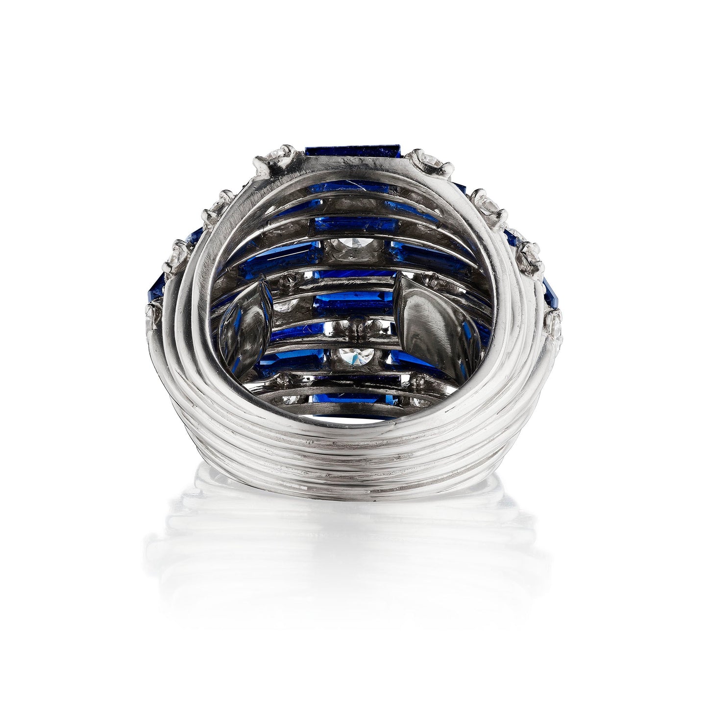 Oscar Heyman Mid-Century Sapphire Ring